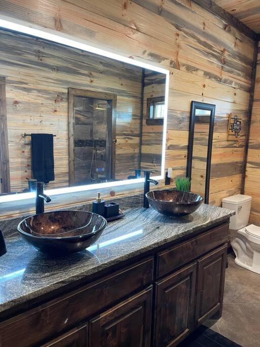 The Big Tex Luxury Cabin Is Epic Broken Bow Exterior foto